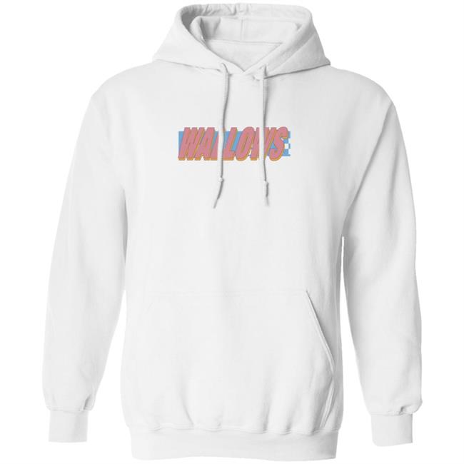 Wallows Warped Logo Hoodie Wallows Store Wallows Warped Logo Hoodie Wallows Store