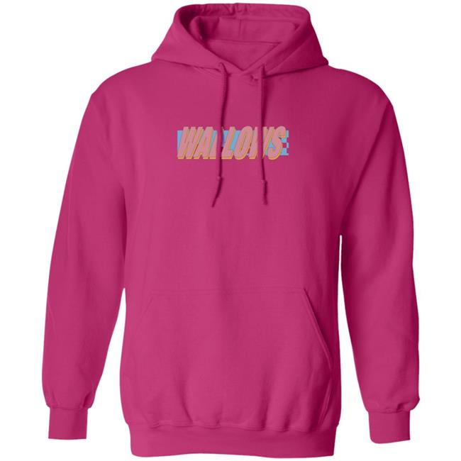 Wallows Warped Logo Hoodie Wallows Store Wallows Warped Logo Hoodie Wallows Store