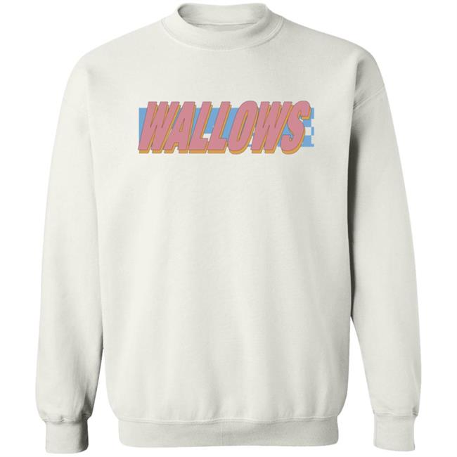 Wallows Warped Logo Hoodie Wallows Store Wallows Warped Logo Hoodie Wallows Store