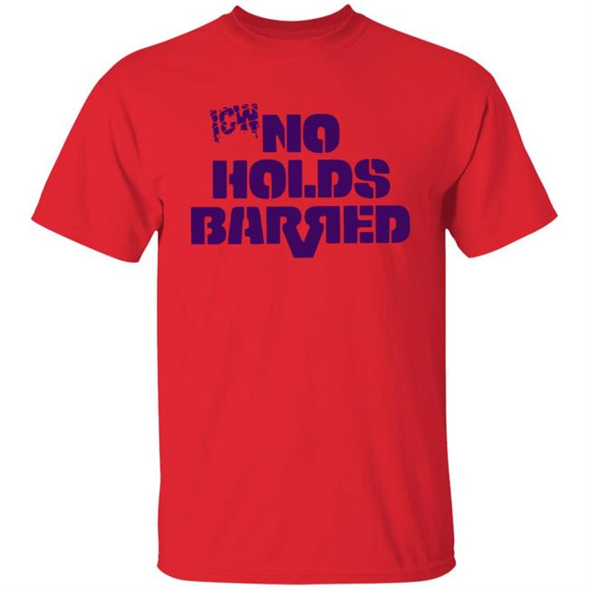 Icw No Holds Barred Classic Logo Shirt Icw No Holds Barred Classic Logo Shirt