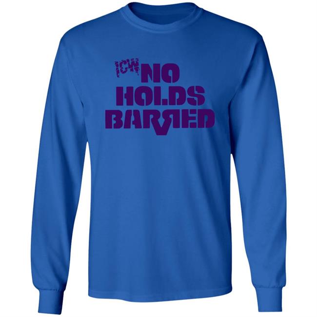Icw No Holds Barred Classic Logo Shirt Icw No Holds Barred Classic Logo Shirt