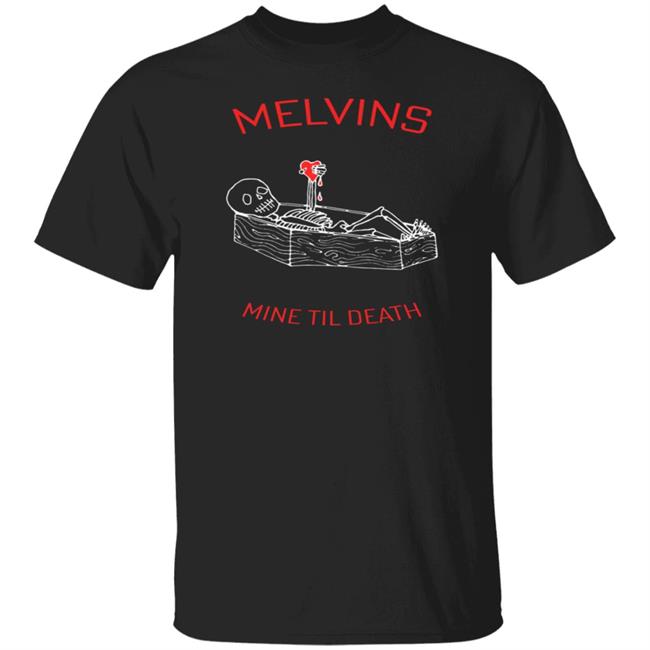 The Melvins Melvins Mine Til Death Valentines Tee Blixt Merchandise