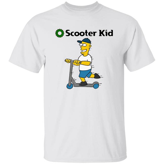 Dont Over Think Shit Merch Scooter Kid Tee Shirt Kennybeats