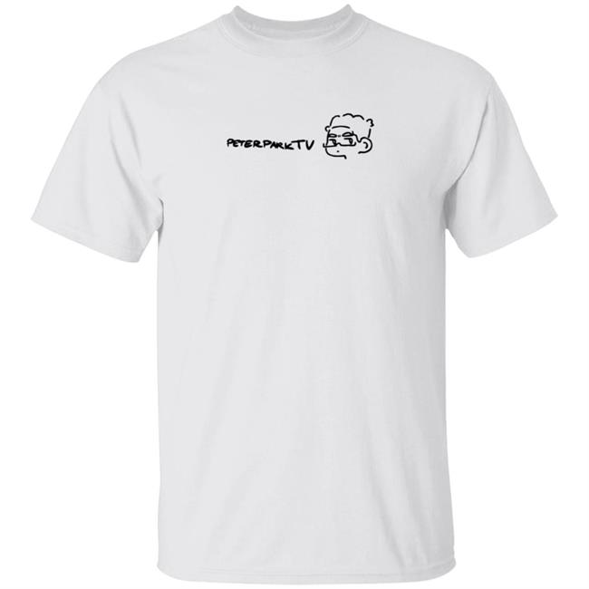 PeterPark Merch Minimal Peter Shirt White