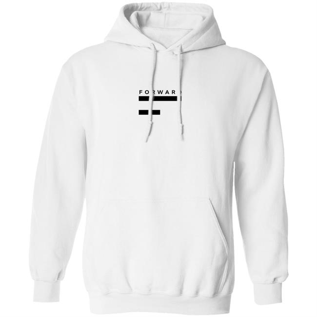 Forward Space Merch Listen Lead Hoodie white