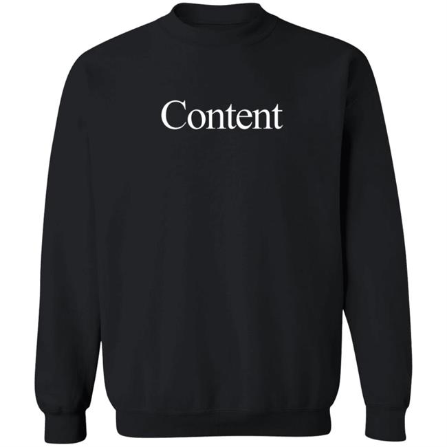 New York Magazine Content Sweatshirt