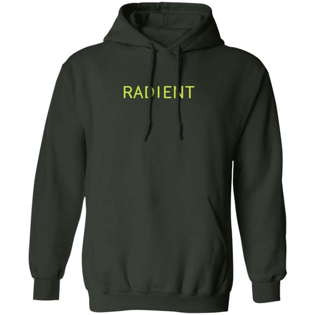 Raccoon Hitam Merch Radient Hoodie
