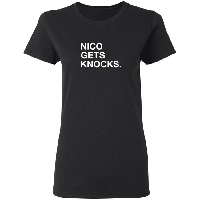 Ivy Shop Obvious Shirts Nico Gets Knocks Shirt Ivy Shop Obvious Shirts Nico Gets Knocks Shirt