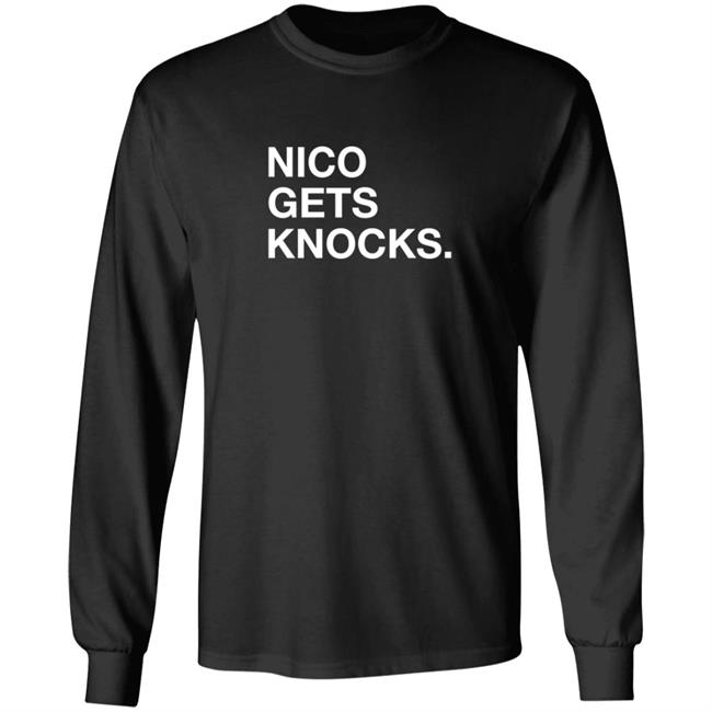 Ivy Shop Obvious Shirts Nico Gets Knocks Shirt Ivy Shop Obvious Shirts Nico Gets Knocks Shirt