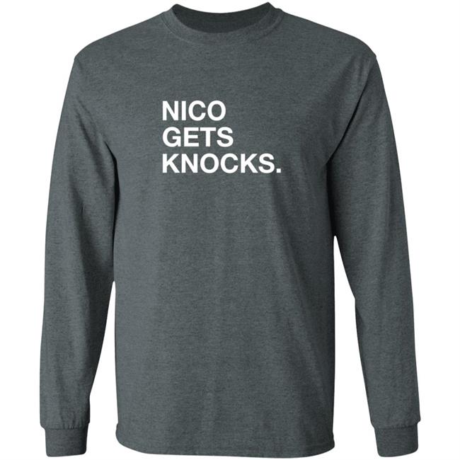 Ivy Shop Obvious Shirts Nico Gets Knocks Shirt Ivy Shop Obvious Shirts Nico Gets Knocks Shirt