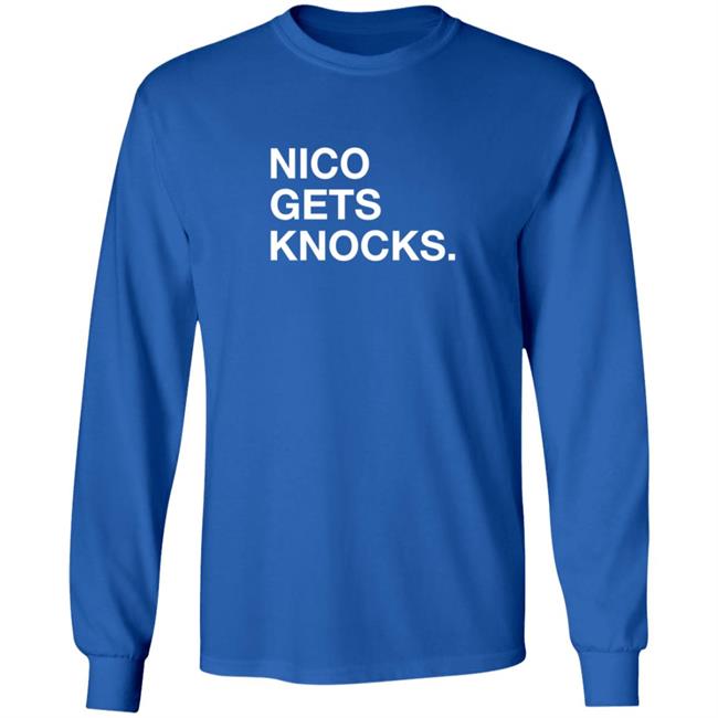 Ivy Shop Obvious Shirts Nico Gets Knocks Shirt Ivy Shop Obvious Shirts Nico Gets Knocks Shirt