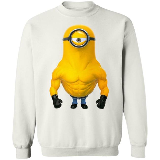 Rata Realno Minions Bodybuilder Tee Shirt Rata Realno Minions Bodybuilder Tee Shirt