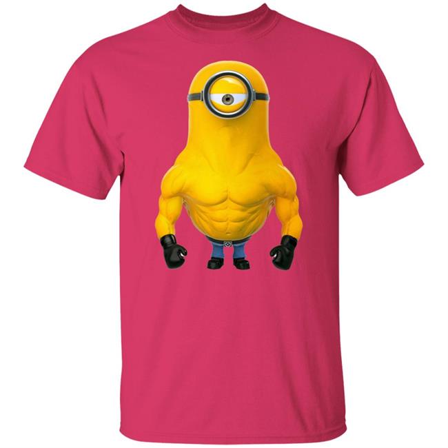 Rata Realno Minions Bodybuilder Tee Shirt Rata Realno Minions Bodybuilder Tee Shirt