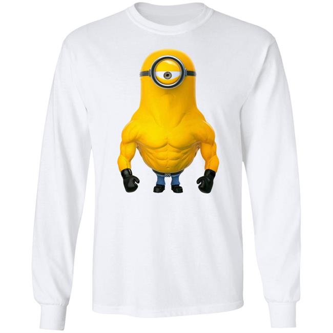 Rata Realno Minions Bodybuilder Tee Shirt Rata Realno Minions Bodybuilder Tee Shirt