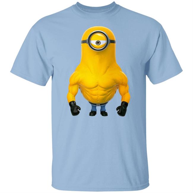 Rata Realno Minions Bodybuilder Tee Shirt Rata Realno Minions Bodybuilder Tee Shirt