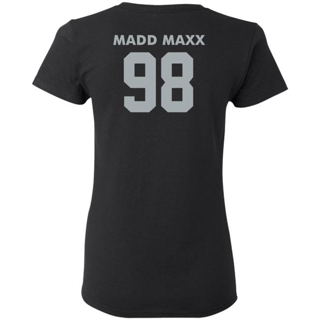 Maddmaxx Merch Maxx Crosby Silver Logo Shirt Maddmaxx Merch Maxx Crosby Silver Logo Shirt