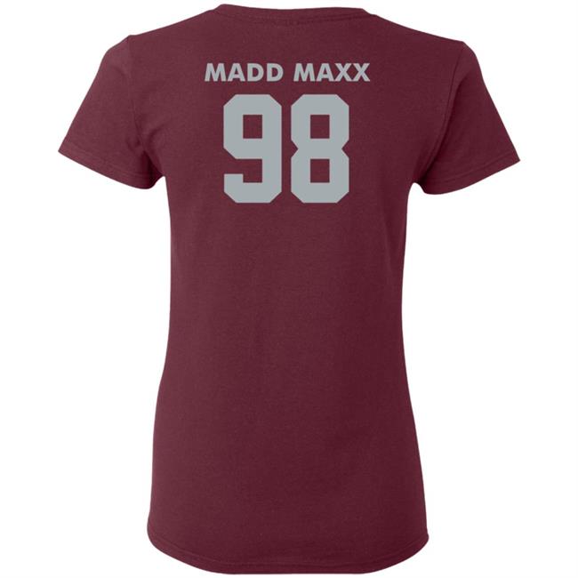 Maddmaxx Merch Maxx Crosby Silver Logo Shirt Maddmaxx Merch Maxx Crosby Silver Logo Shirt
