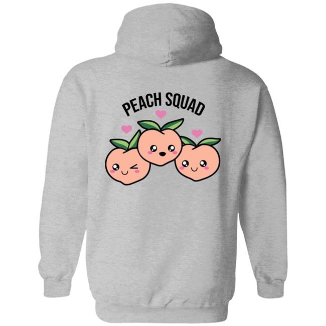 Clare Siobhan Merch Peach Squad Hoodie Clare Siobhan Merch Peach Squad Hoodie