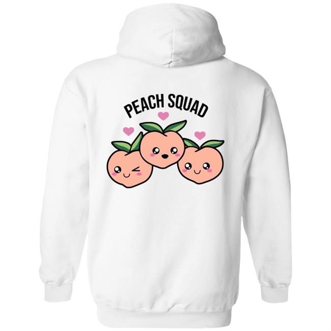 Clare Siobhan Merch Peach Squad Hoodie Clare Siobhan Merch Peach Squad Hoodie