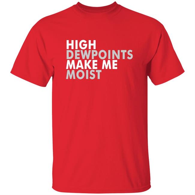 Wxshed High Dewpoints T Shirt Wxshed High Dewpoints T Shirt