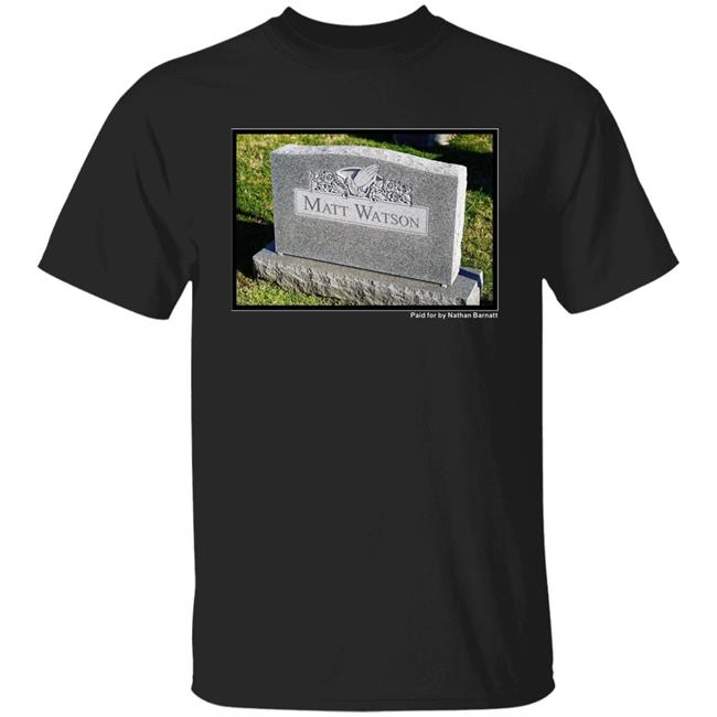 Shinki Shop Rip Matt Watson Unisex Shirt By Nathan Station