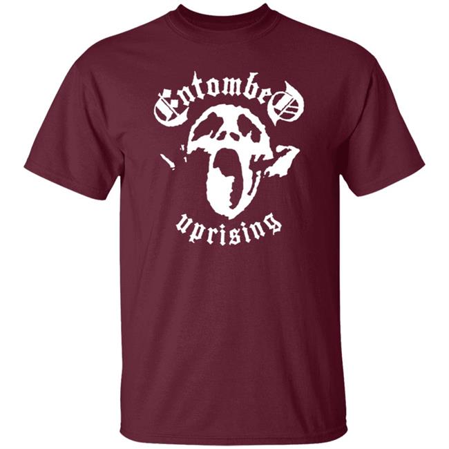 Entombed Merch Entombed Uprising Shirt Entombed Merch Entombed Uprising Shirt
