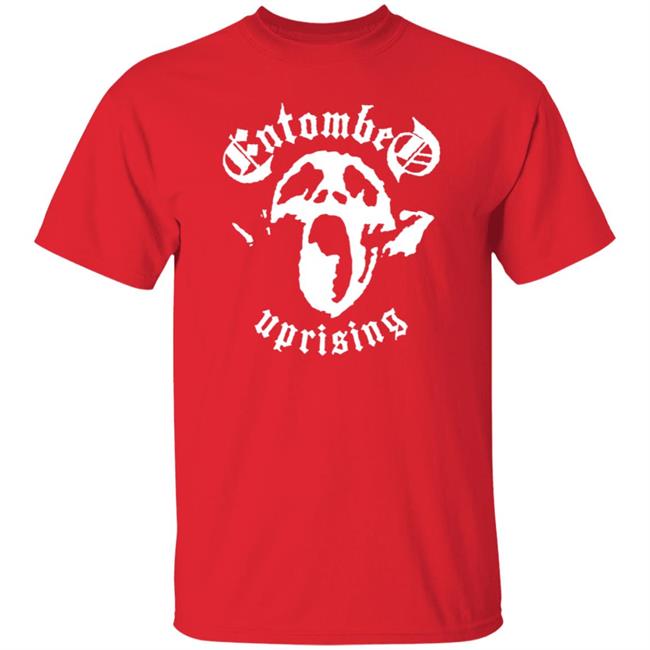 Entombed Merch Entombed Uprising Shirt Entombed Merch Entombed Uprising Shirt