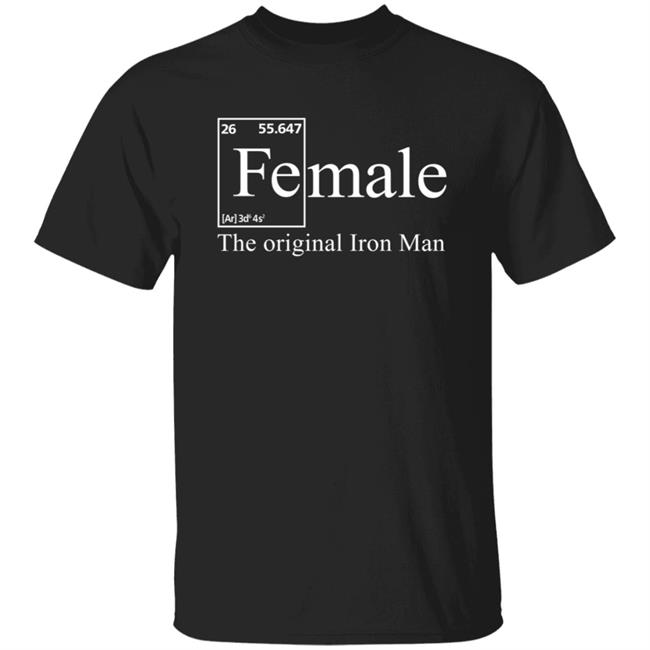 Female The Original Iron Man Shirt