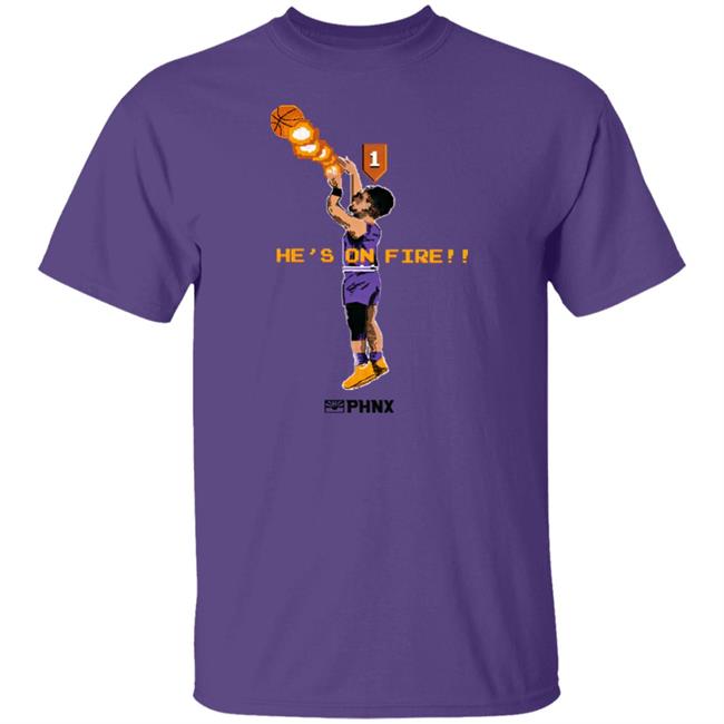 Phnx Locker Store Merch He's On Fire Shirt Veronica Philpot