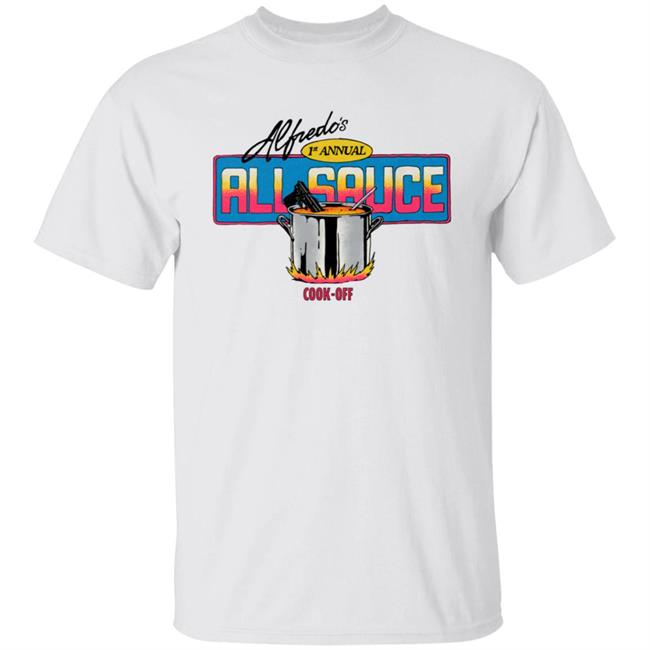 Freddie Gibbs The Alchemist Alfredo's Sauce Cook Off Tee Shirt