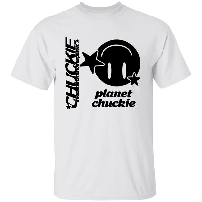 Drugpop Megamart Shop Chuckie Invaders From Another Planet Planet Chuckie Smiley Shirt Kawai Sprite