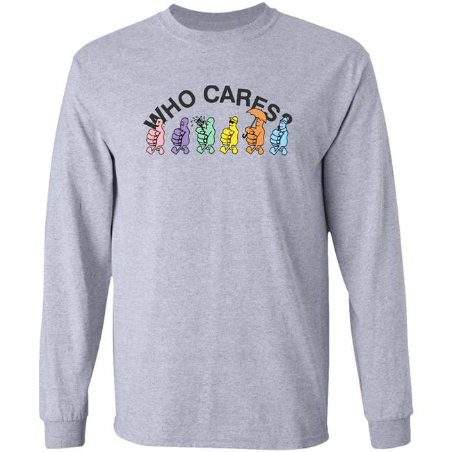 Rex Orange County Store Merch Who Cares White Tee Shirt Rex Orange County Store Merch Who Cares White Tee Shirt