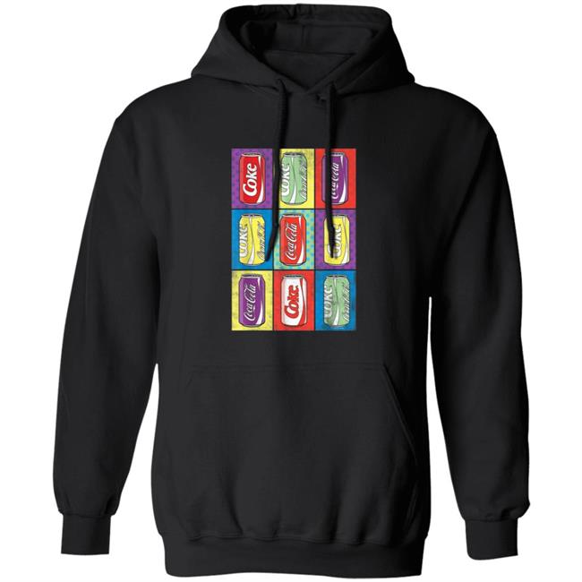 Coca Cola Retro Pop Art Cans Shirt Coca Cola Retro Pop Art Cans Shirt