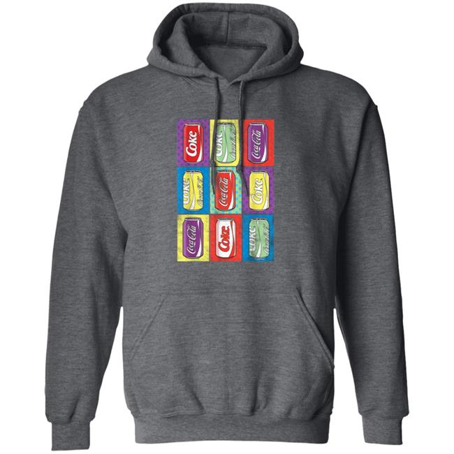 Coca Cola Retro Pop Art Cans Shirt Coca Cola Retro Pop Art Cans Shirt