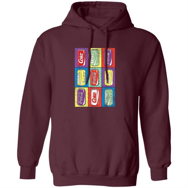 Coca Cola Retro Pop Art Cans Shirt Coca Cola Retro Pop Art Cans Shirt