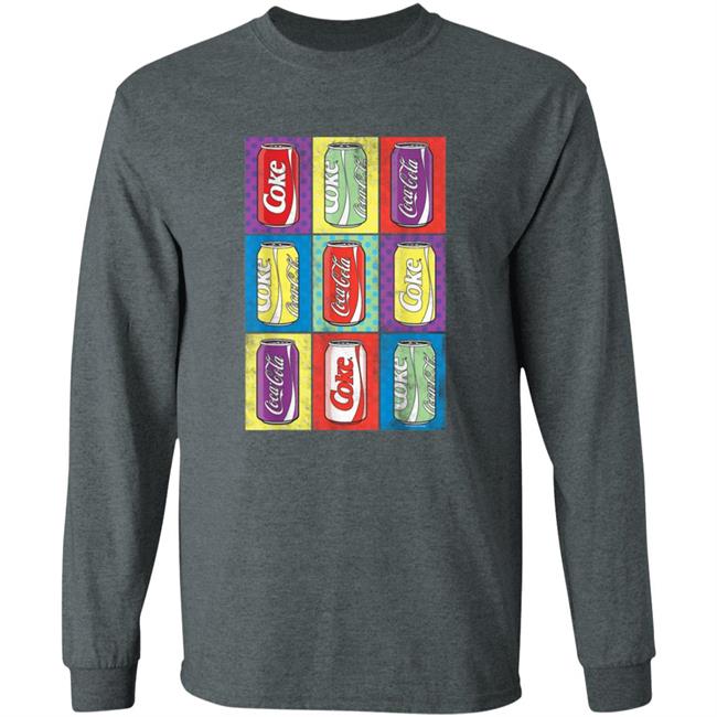 Coca Cola Retro Pop Art Cans Shirt Coca Cola Retro Pop Art Cans Shirt