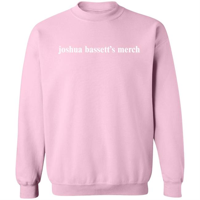 Joshua Bassett Crewneck Sweatshirt Joshua Bassett Merch