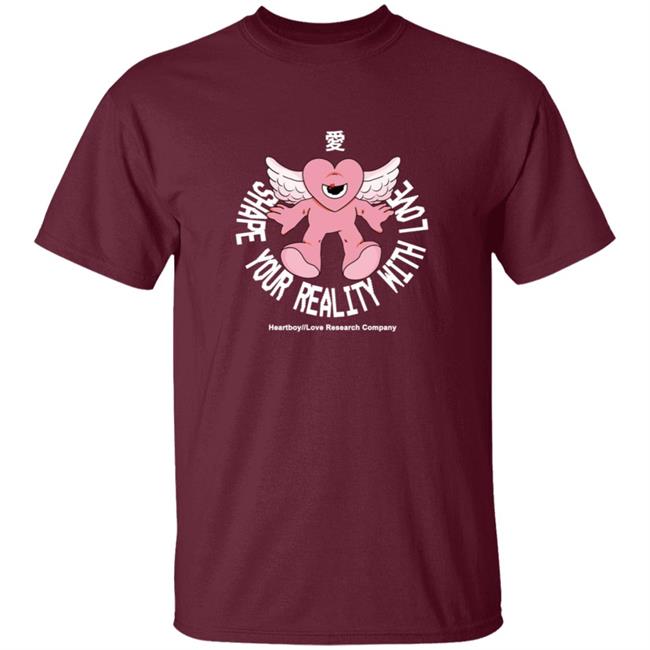 Heart Boy Shape Your Reality With Love Shirt Heart Boy Shape Your Reality With Love Shirt