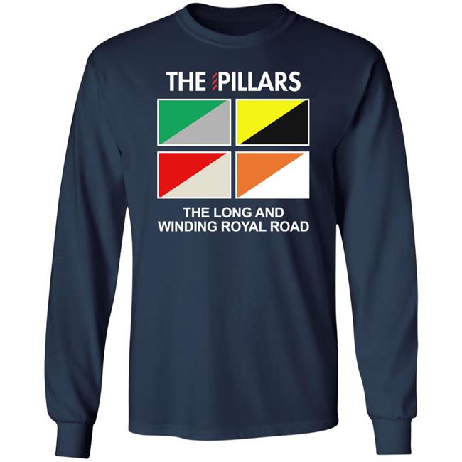Post Wrestling Merch The Pillars The Long And Winding Royal Road Shirt Post Wrestling Merch The Pillars The Long And Winding Royal Road Shirt