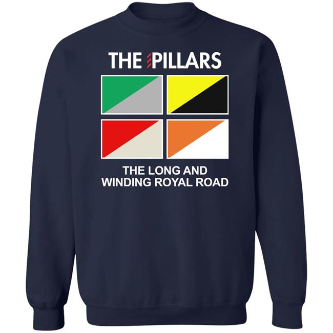Post Wrestling Merch The Pillars The Long And Winding Royal Road Shirt Post Wrestling Merch The Pillars The Long And Winding Royal Road Shirt