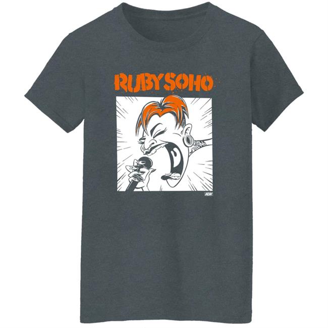 Shop AEW 2294 All Elite Wrestling Ruby Soho Scream Shirt Shop AEW 2294 All Elite Wrestling Ruby Soho Scream Shirt