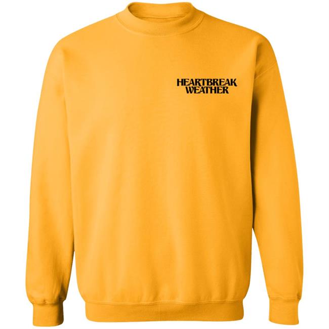 Niall Horan Merch Heartbreak Weather Yellow Hoodie Niall Horan Merch Heartbreak Weather Yellow Hoodie