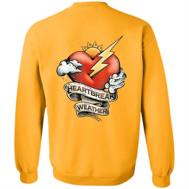 Niall Horan Merch Heartbreak Weather Yellow Hoodie Niall Horan Merch Heartbreak Weather Yellow Hoodie