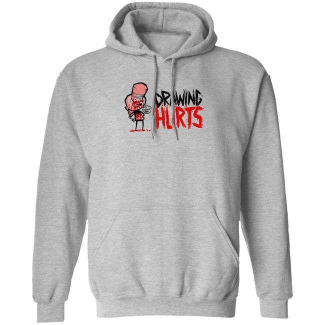 Zogi Corp Drawing Hurts Shirt Zogi Corp Drawing Hurts Shirt