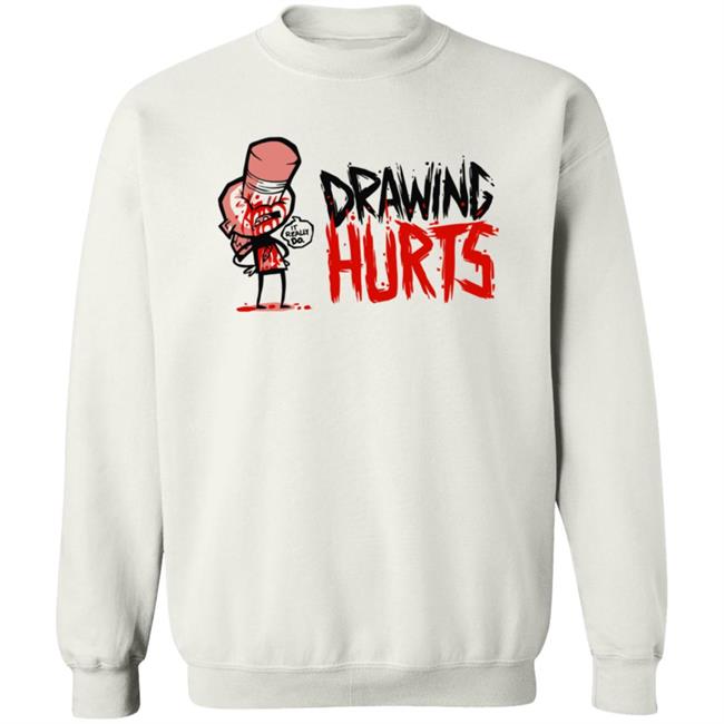 Zogi Corp Drawing Hurts Shirt Zogi Corp Drawing Hurts Shirt