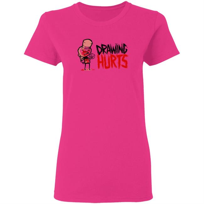 Zogi Corp Drawing Hurts Shirt Zogi Corp Drawing Hurts Shirt