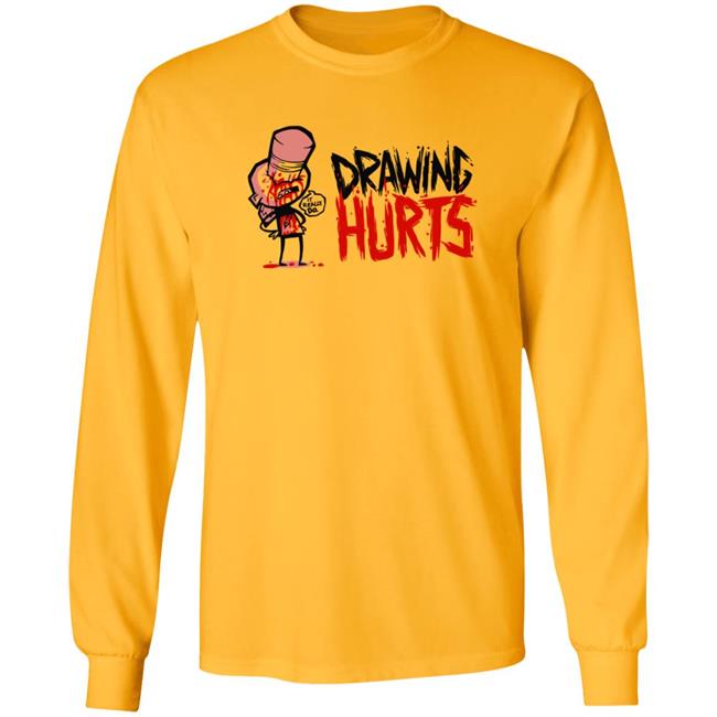Zogi Corp Drawing Hurts Shirt Zogi Corp Drawing Hurts Shirt