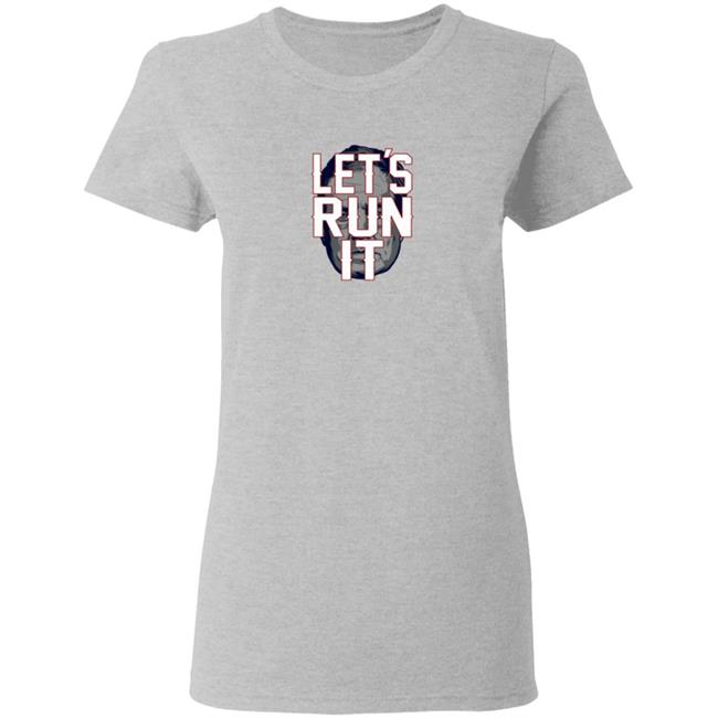 Townie News Store Lets Run It Grey Shirt Townie News Store Lets Run It Grey Shirt