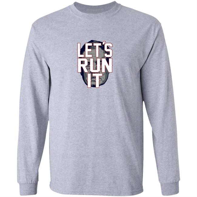 Townie News Store Lets Run It Grey Shirt Townie News Store Lets Run It Grey Shirt