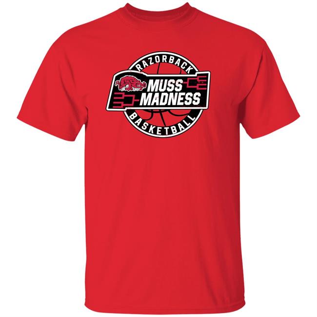 Daniel Gafford Razorback Muss Madness Basketball Shirt Eric Musselman One Razorback Dan_G33